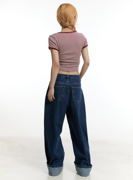 stripe-buttoned-crop-top-cy501