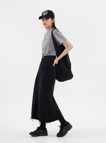 Short Sleeve T Shirt with Trim Detail CM3