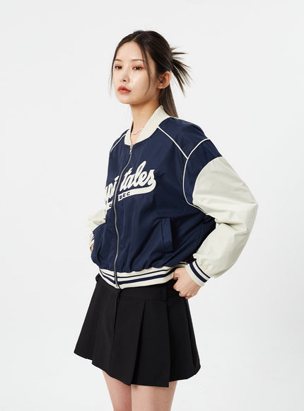 Graphic Bomber Jacket CM308