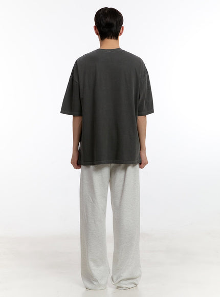 Men's Washed Graphic T-Shirt IA507