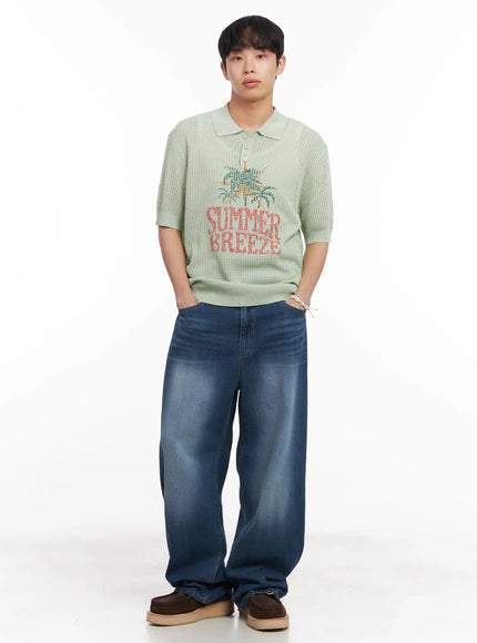 mens-graphic-short-sleeve-sweater-iu519