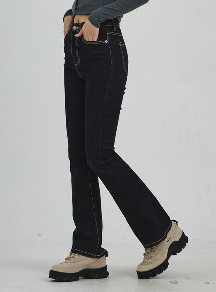 Bootcut Denim Pants CD02