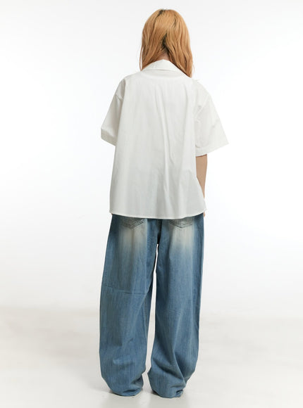oversized-collared-short-sleeve-shirt-cy505