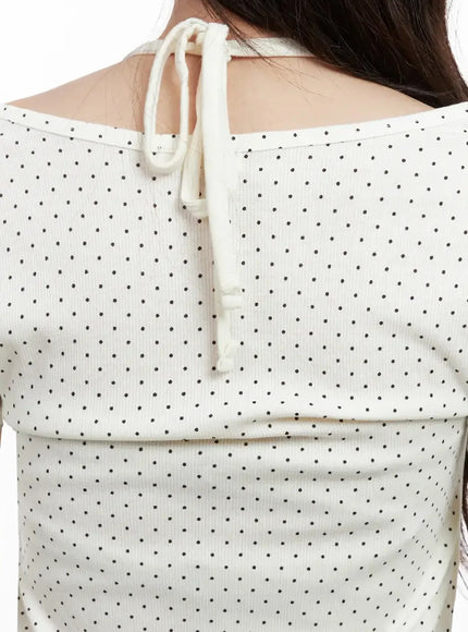 polka-dot-layered-halter-top-in525