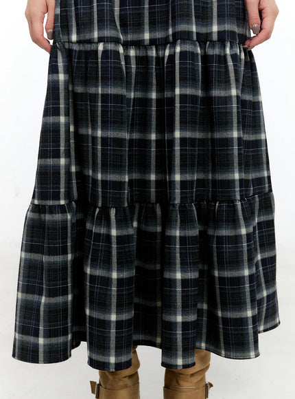 plaid-maxi-skirt-cn517
