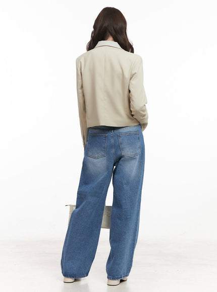 Lili Washed Wide-Leg Jeans CM512