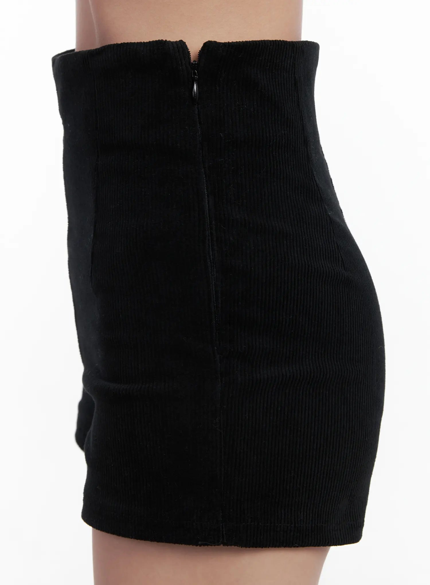 High-Waisted Corduroy Shorts CN528