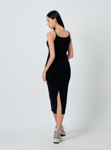 Thin Strap Maxi Dress IJ330