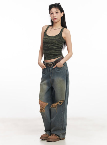 Camo Chic Tank Top CA514