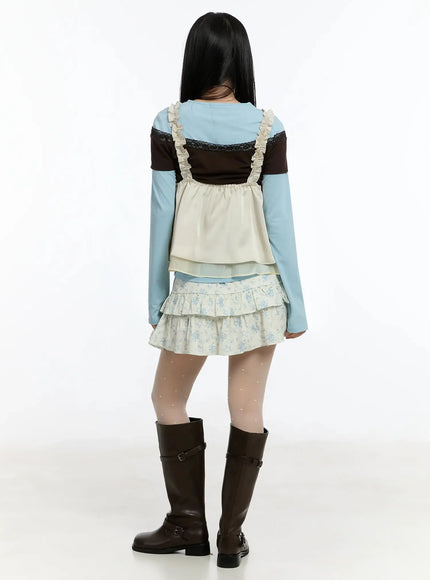 floral-layered-mini-skirt-im509