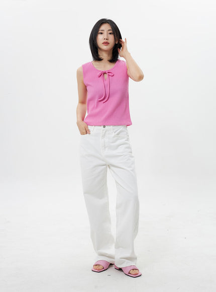 Wide Leg Cotton Pants OY304