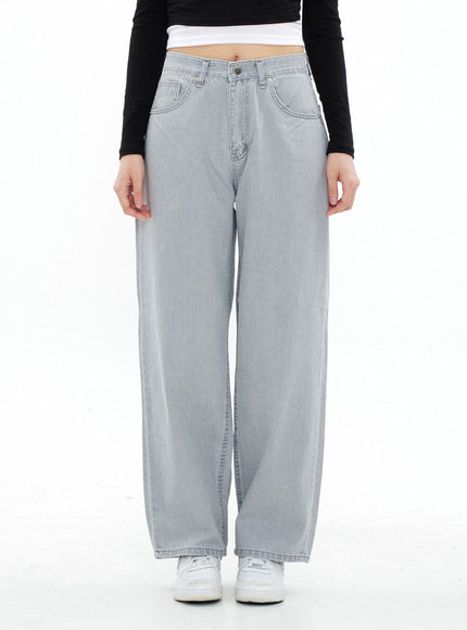 Wide Leg Cotton Pants CA05