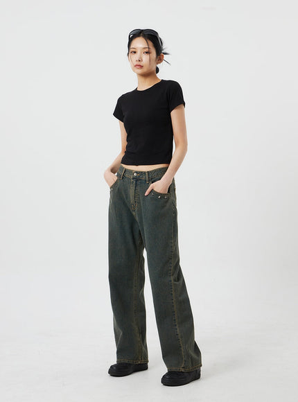 Cropped Basic Tee CF321