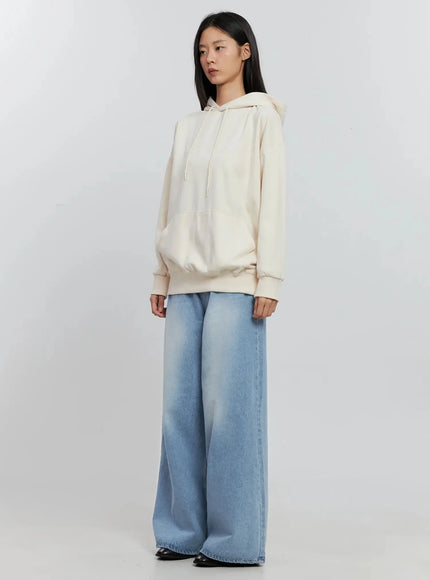 Ramos Washed Wide-Leg Jeans IS516