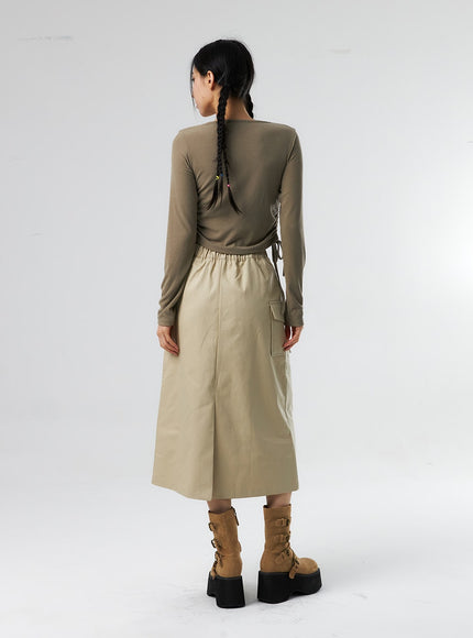 ruched-long-sleeve-top-is327