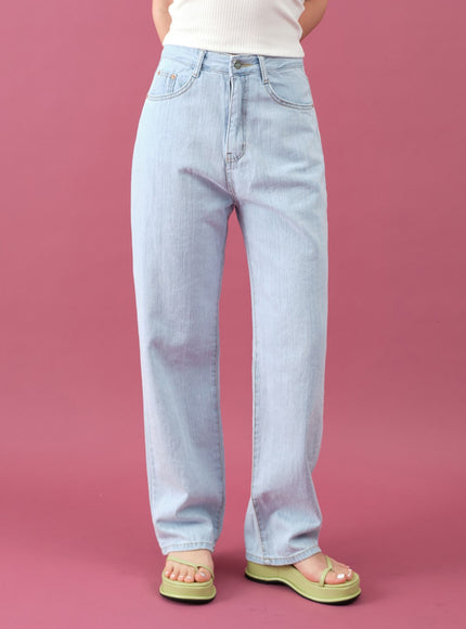 Wide Denim Pants for Summer CM12