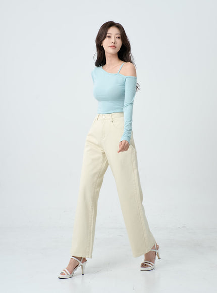 Wide Leg Cotton Pants IO24