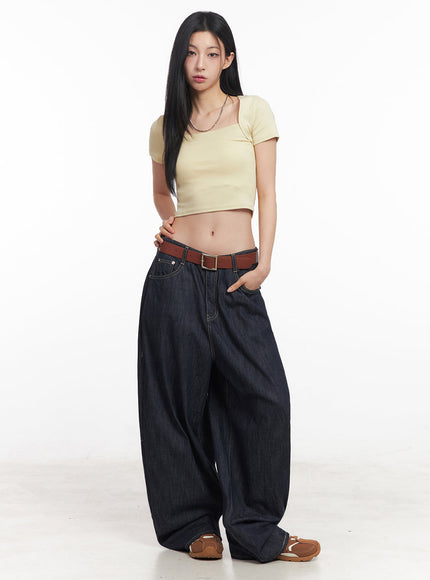 slim-fit-bolero-tee-iy516