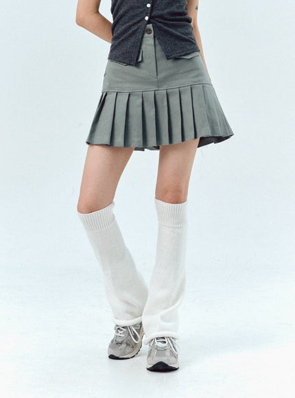 pleated-cotton-mini-skirt-ig303