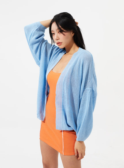 Oversized Knit Cardigan IM310
