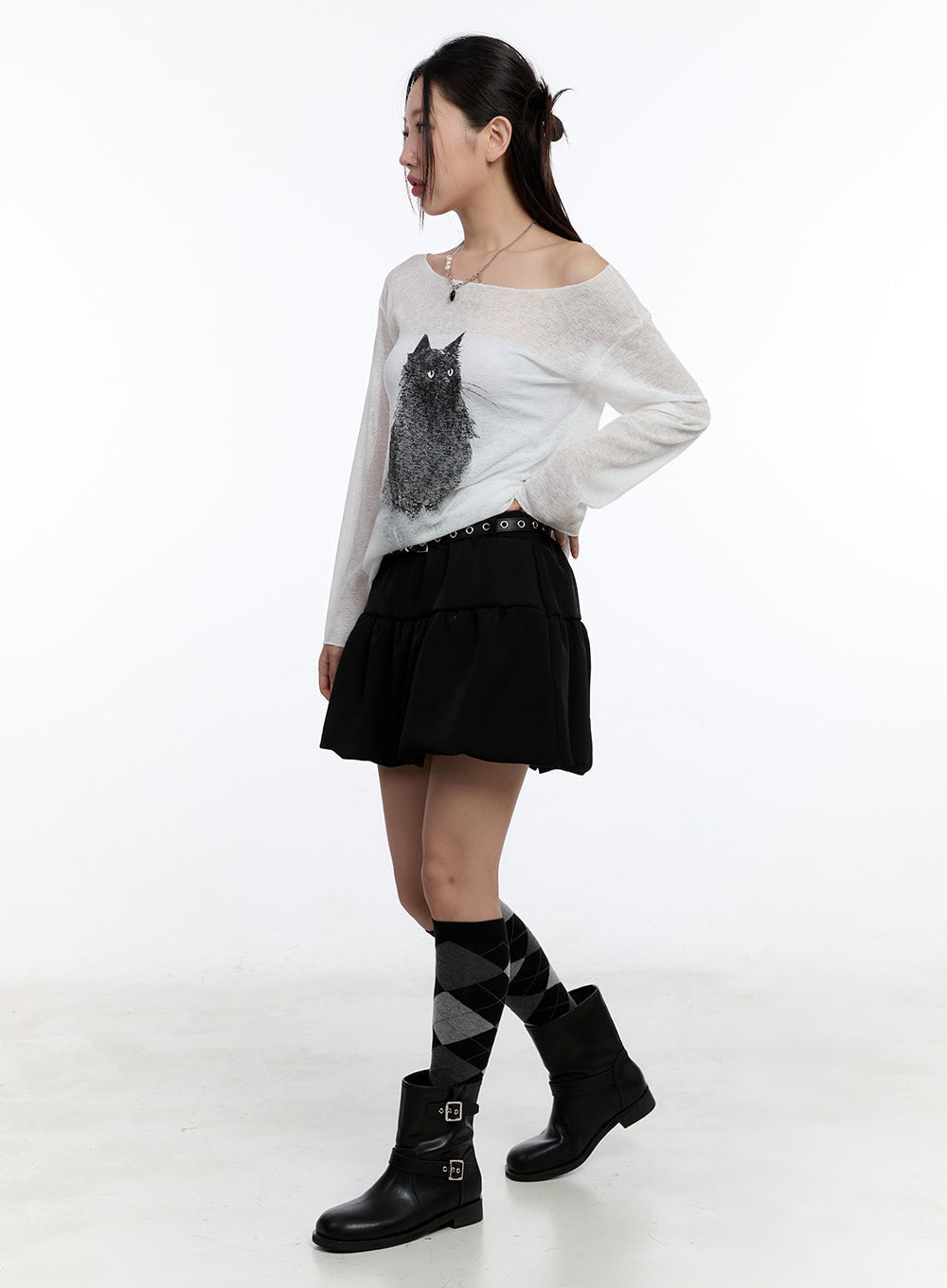 ribbon-mini-skirt-iu504
