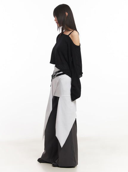 ruffle-asymmetric-flare-mini-skirt-iy502