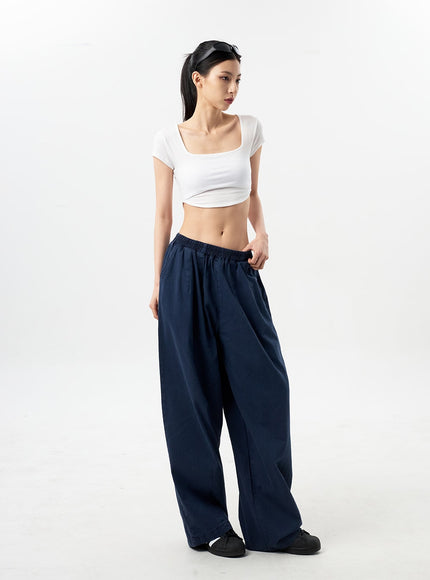 Low Rise Cotton Pants CY312