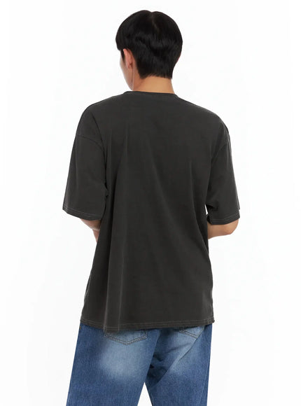 Men's Star Patch T-Shirt IL516