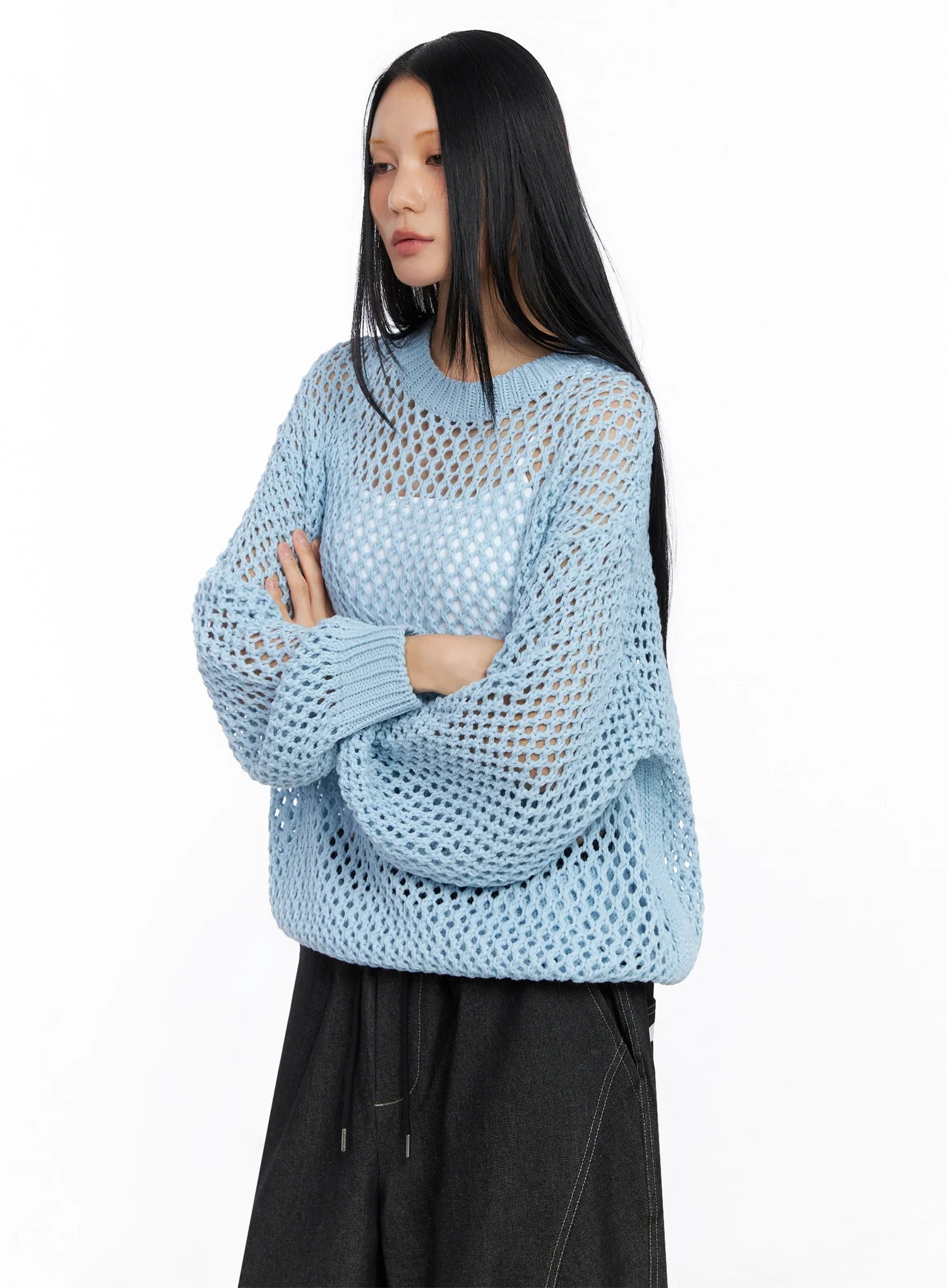 mesh-knit-sweater-co516