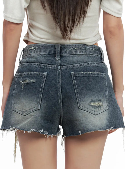 distressed-washed-denim-shorts-cl508