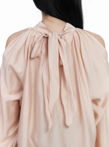 chic-open-shoulder-scarf-blouse-cj519
