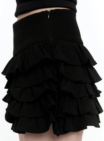 multi-layered-ruffle-mini-skirt-cn517