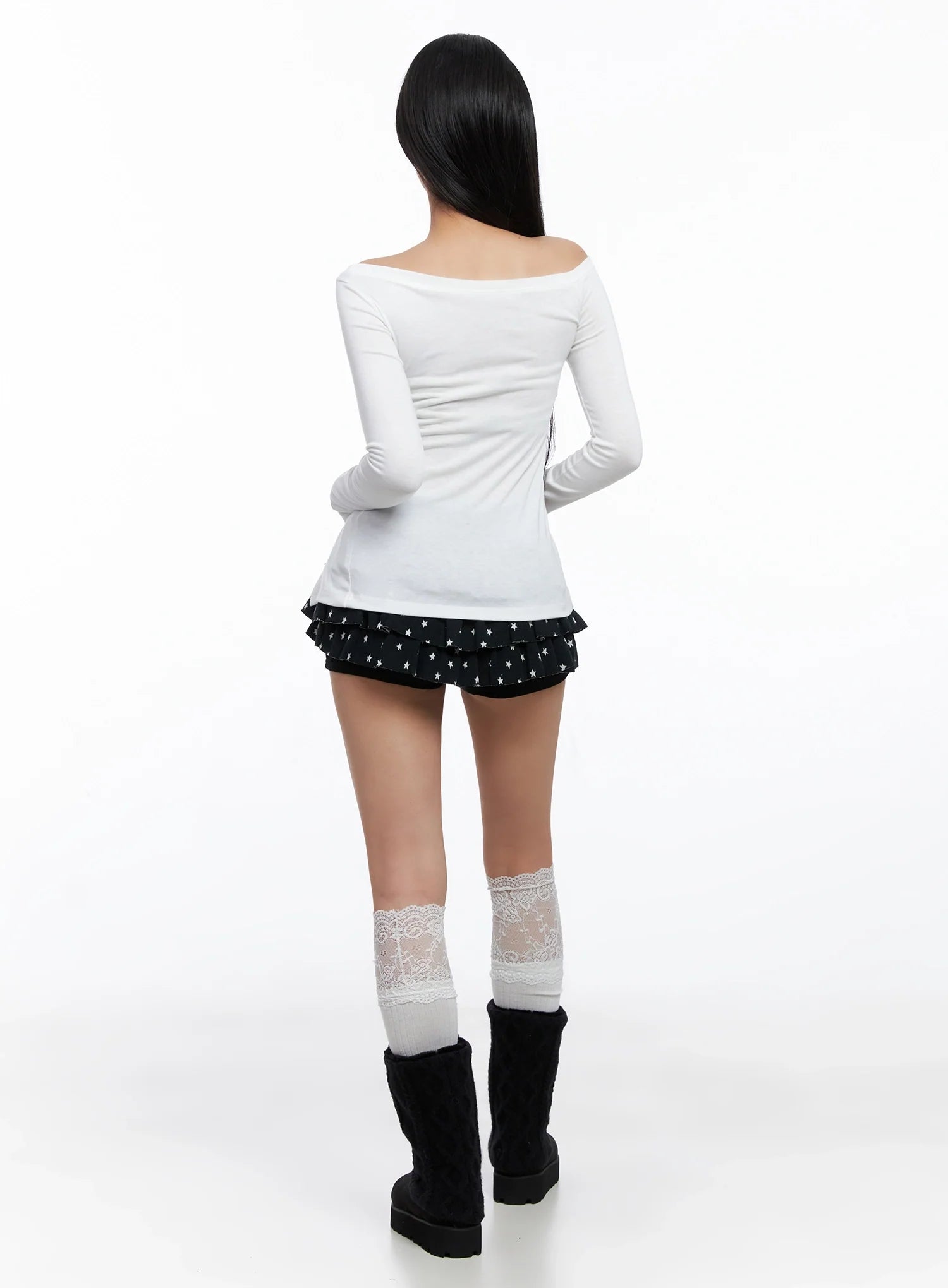 star-ruffle-skort-is525