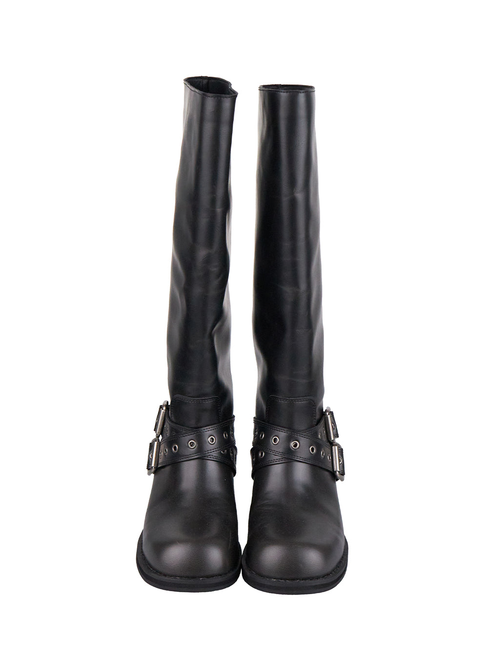 double-buckle-knee-high-boots-cj531