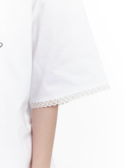lace-graphic-oversize-t-shirt-cy526