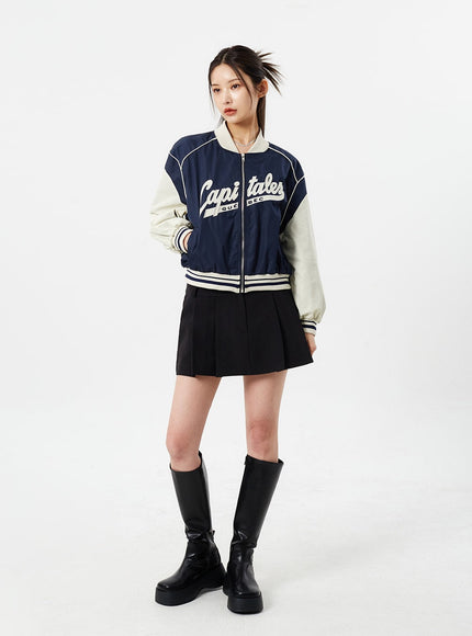 Graphic Bomber Jacket CM308