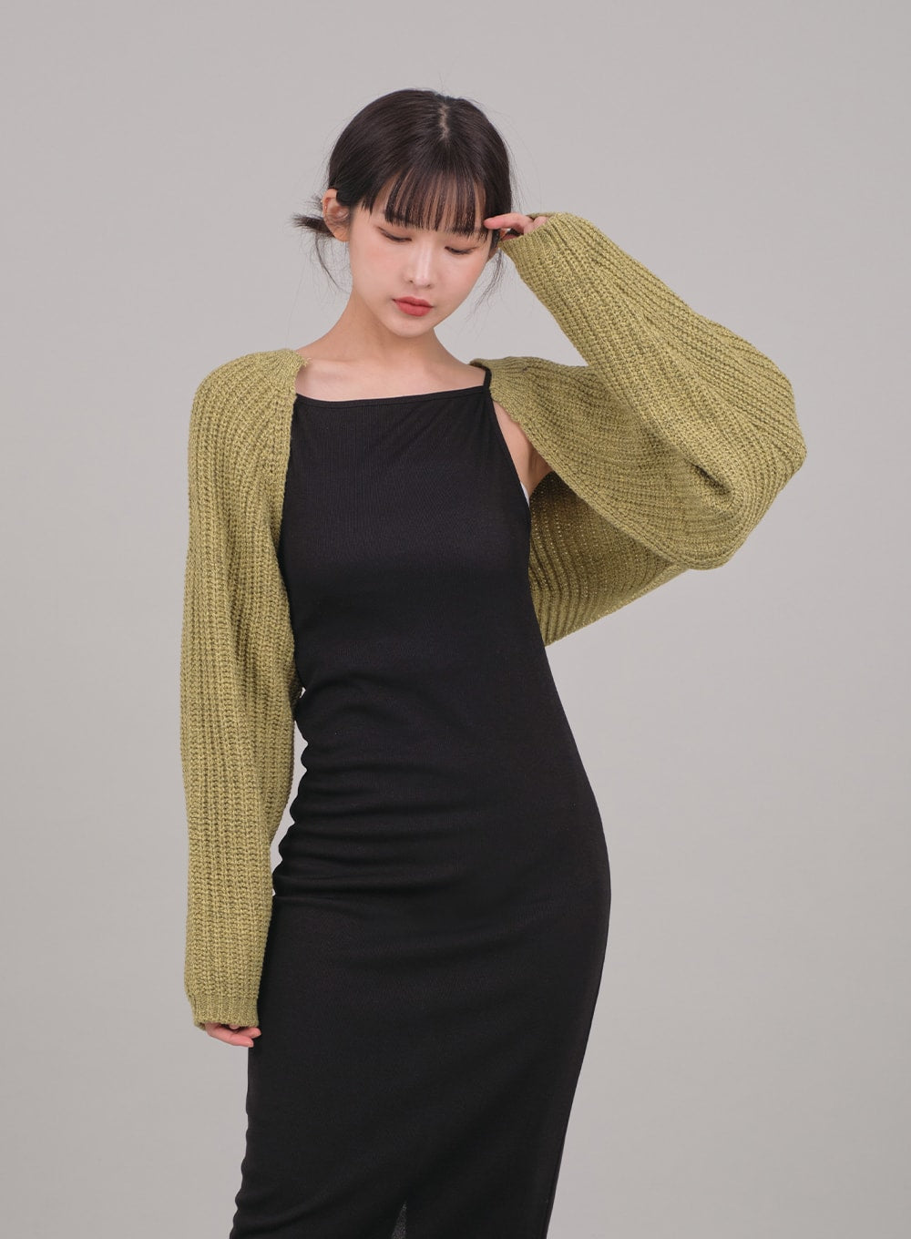 Knit Bolero Shrug C2001