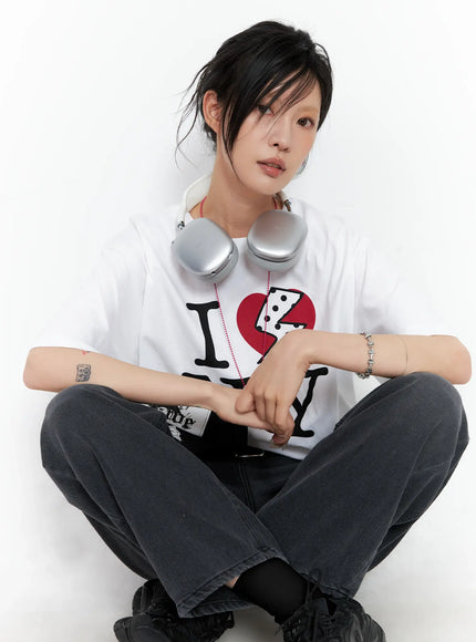 I Love NY Graphic T-Shirt CL528