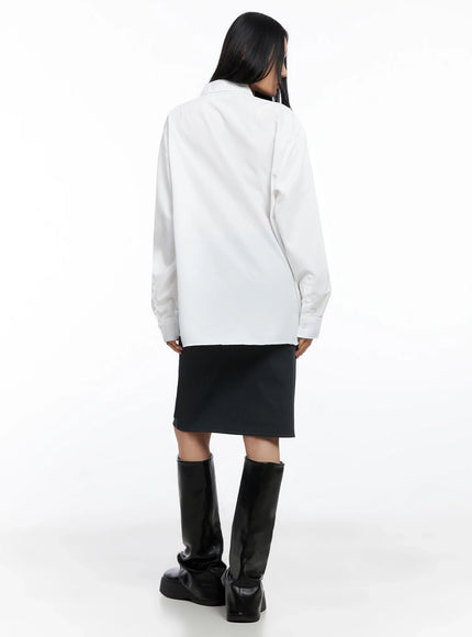 Relaxed-Fit Button Down Shirt CO517