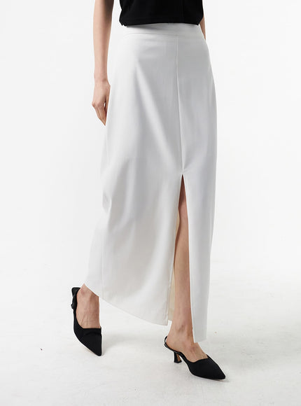 Slit Maxi Skirt IA325