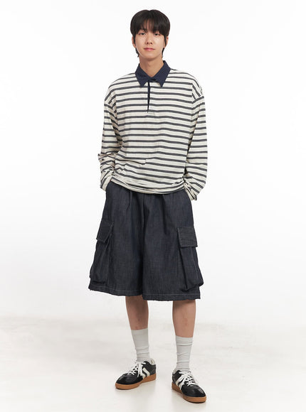 mens-striped-long-sleeve-polo-shirt-ia511