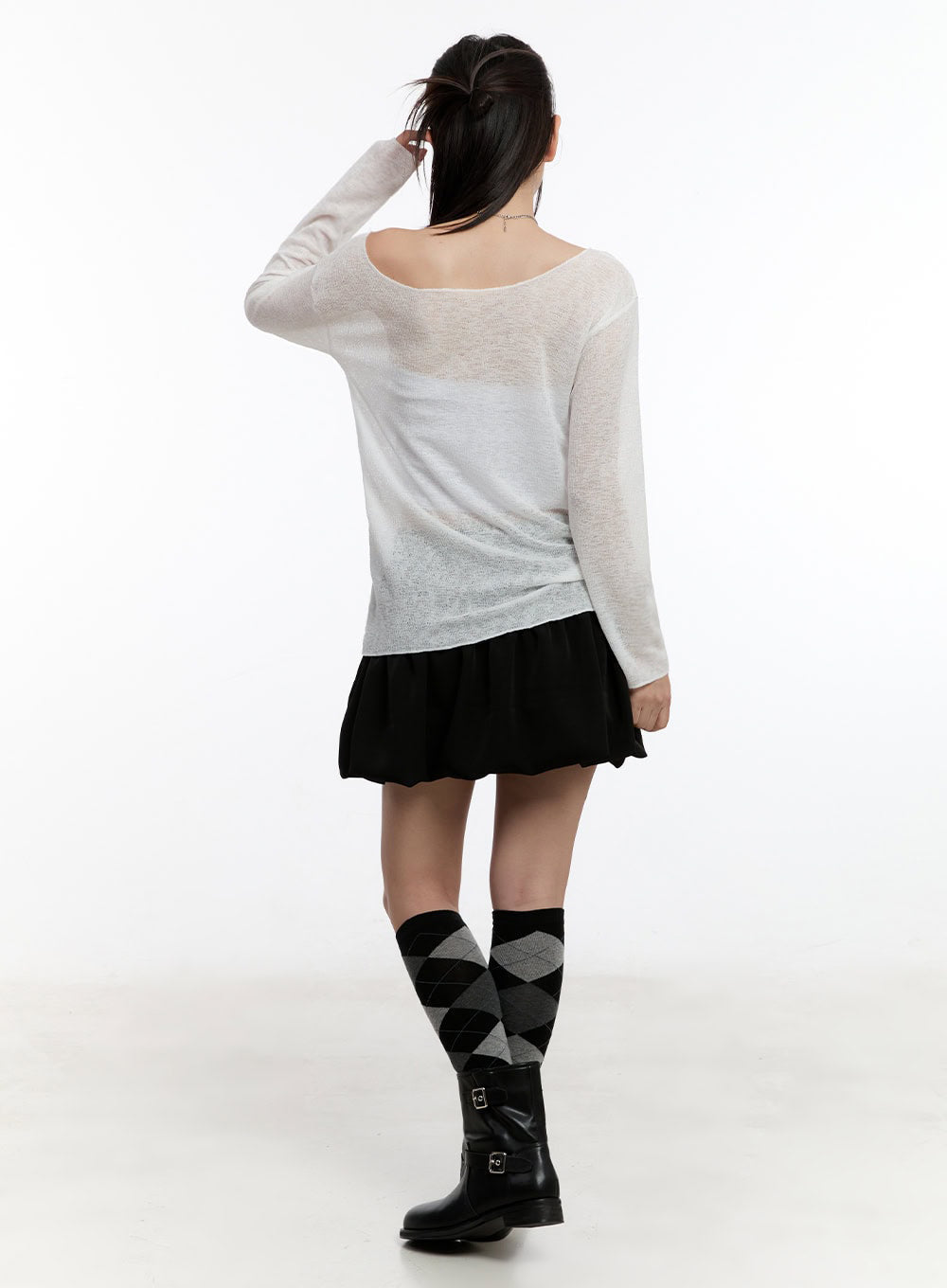 ribbon-mini-skirt-iu504