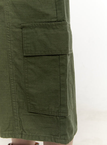 Solid-Color Cargo Shorts CM514