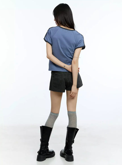 washed-pocket-detail-shorts-iu524