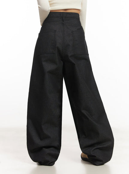 Kassandra Wide-Leg Baggy Jeans IA515