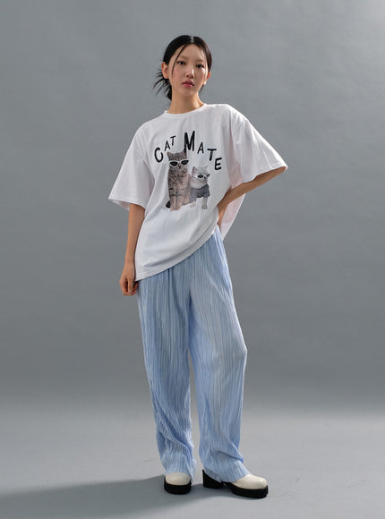 Cat Mate Graphic Tee CJ15
