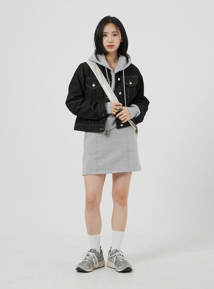 Button Denim Jacket OF321
