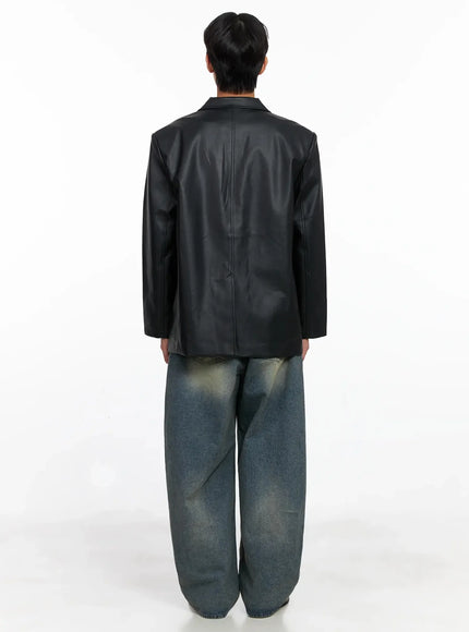 mens-faux-leather-blazer-jacket-io516