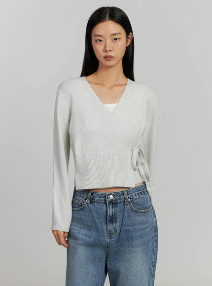 trao-string-wrap-cardigan-ij505