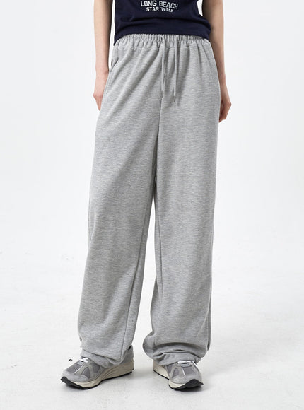 Color Wide Leg Sweatpants CM310